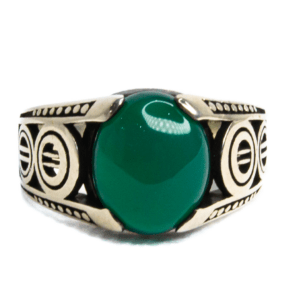 Jade Metal Ring