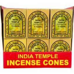 India Temple Incense Cones