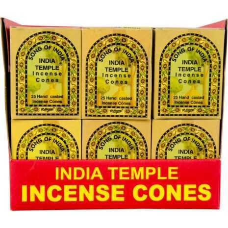 India Temple Incense Cones