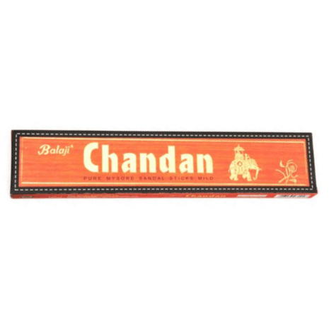 Balaji Chandan - Pure Mysore Sandal Incense Sticks Mild (1)
