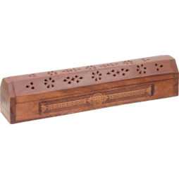 Wood Carved Boxes Burners/Holders - Celtic