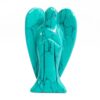 Carved Healing Stones Angel for Protection - Howlite