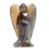 Carved Healing Stones Angel for Protection - Smokey Quartz