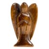 Carved Healing Stones Angel for Protection - Tigers Eye