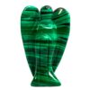 Carved Healing Stones Angel for Protection - Malachite