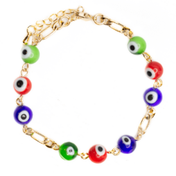 Lucky Eye Protection Gold Layered Bracelets in Different Styles - Style 1