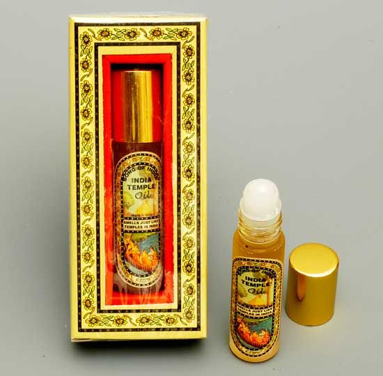 Uitrusten wrijving Versnipperd India Temple Perfume Oil Roll-On 8 ml - The Golden Triangle