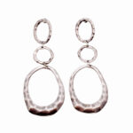 Vintage Drop Silver Plated Earrings - Style 28