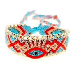 Evil Eye Protection Bracelet - Turquoise Color