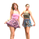 Models wearing Flamingo Skirt